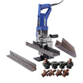 220V Electric Hydraulic Puncher Machine Metal Hole Crimping Punching Stainless Steel Aluminum Plate Channel Hydraulic Tools