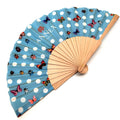 2023 Wholesale Custom Printed Logo Folding Hand Held Fan Wedding Bamboo Wood Custom Hand Fan