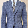 Wholesale Men's New Design Single Breasted Slim Business Suit Classic Style Mandarin Collar Zipper Fly Worsted Fabric for Adults