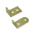 Heavy Duty Iron 13x27mm Gold Universal L Bracket Connector Triangle Right Angle Bracket for Wood Frame