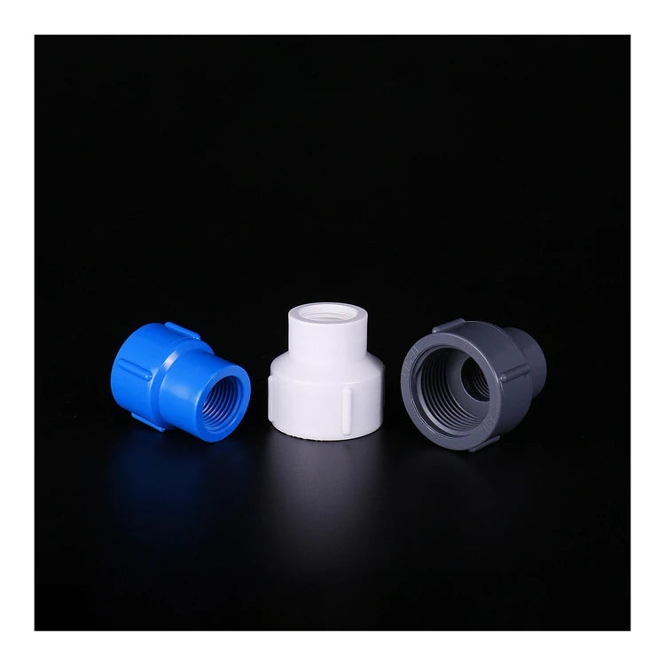 Export British Standard High-Quality Reducing PVC Pipe Fittings Female Threaded Pipe Fitting Reducer