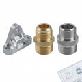 OEM Prototype Aerospace Automotive Flange Fitting Bracket Titanium Stainless Steel Aluminum Brass Custom Parts Cnc Machining