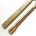 21 Frets ST TL Guitar Neck Replacement Tiger Flame Maple Guitar Neck for Sale