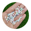 1000pcs 4mm Rose Flower Resin Nail Charms Beach Theam Kawaii Nail Art Charms in Bulk