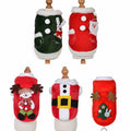 Christmas Pet Clothing Apparel Cat Costume Vest Coat Luxury Puppy Hoodie Fluffy Dog Jumper Dog Sweater Dress Clothes