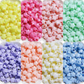 100pcs 15mm Acrylic Color Big Hole Star Spacer Beads for DIY Mobile Phone Chain Bracelet Material Jewelry Accessories