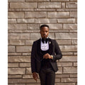 New Style Black Costume Homme Men Suits for Wedding 3 Pieces (Jacket+Pant+Vest) Fashion Terno Masculino Groom Blazer