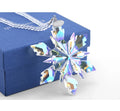 Transparent Stars Hanging Ornaments Christmas Decorations Crystal Snowflake