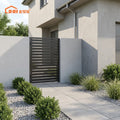 JHR High Quality Decorative Modern Garden Aluminum Security Privacy Fence Panels Outdoor