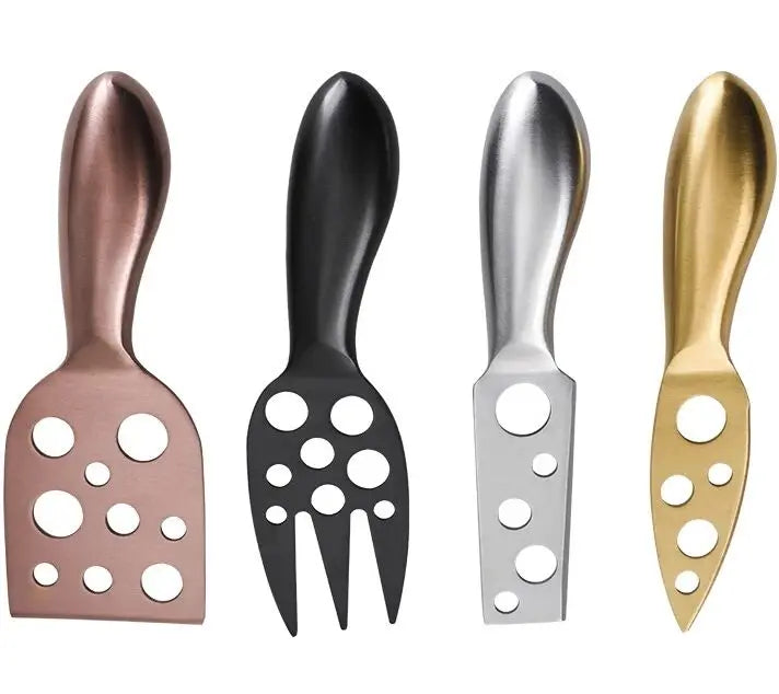 Wholesale OEM ODM Logo Stainless Steel Cheese Knife Set Cheese Knife Gift Set