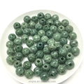 Grade a Jade Cross Carve Passepartout Jade Beads Bulk Batch Bucket Bead Ice Seed Jade Accessories Diy Wholesale