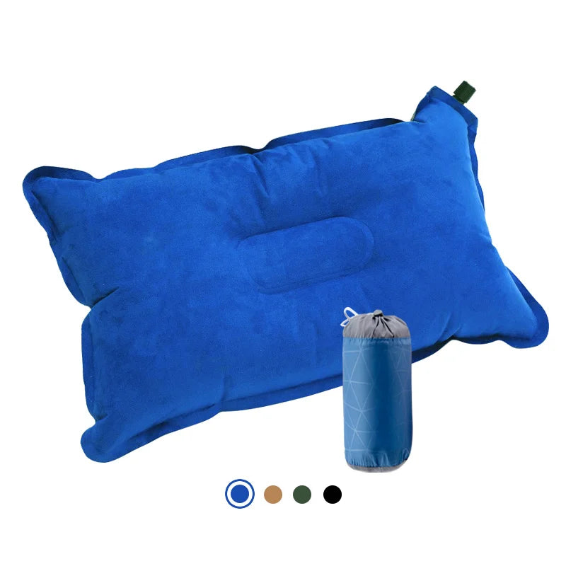 Air Travel Inflatable TPU Camping Sleeping Pillow Travel Pillow Air Inflatable Camping Mat Sleeping Pillow Seats