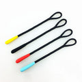 Custom Silicone Zipper Puller Cord Dipped Tips Clothing Accessory for Travel Agency