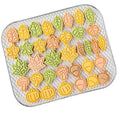 Saffron 3D Leaf Pumpkin Thanksgiving Cookie Embosser Set Plastic Fondant Cutter Leaves Shape Cake Decoration Tools Cookie Tools