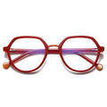Women's Vintage Optical Eyeglasses New Fashion High Quality TR90 CP Spectacles Frame Unisex Anti Blue Light Customizable