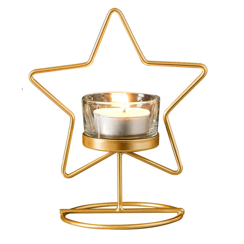 Home Decor Wedding Decors Candle Holder Table Candle Stand Metal Tealight Candle Holder