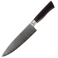 Professional 8 Inch Damascus Kitchen Knife with Ebony Wood Handle 67 Layers High Carbon Steel Chef Knife
