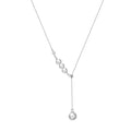 RINNTIN GPN18 Fashion Jewelry Genuine Freshwater Baroque Pearls Necklace 925 Sterling Silver Necklace for Women Adjustable