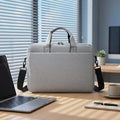 Stylish Office Tote with Adjustable Strap and Padded Compartment Durable Business Laptop Briefcase for Work