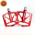New Image Ultra Light Aluminum Alloy MTB Bicycle Pedals 3 Bearings Cycling Pedals 9/16\" Sealed Bearing for Electric Scooters