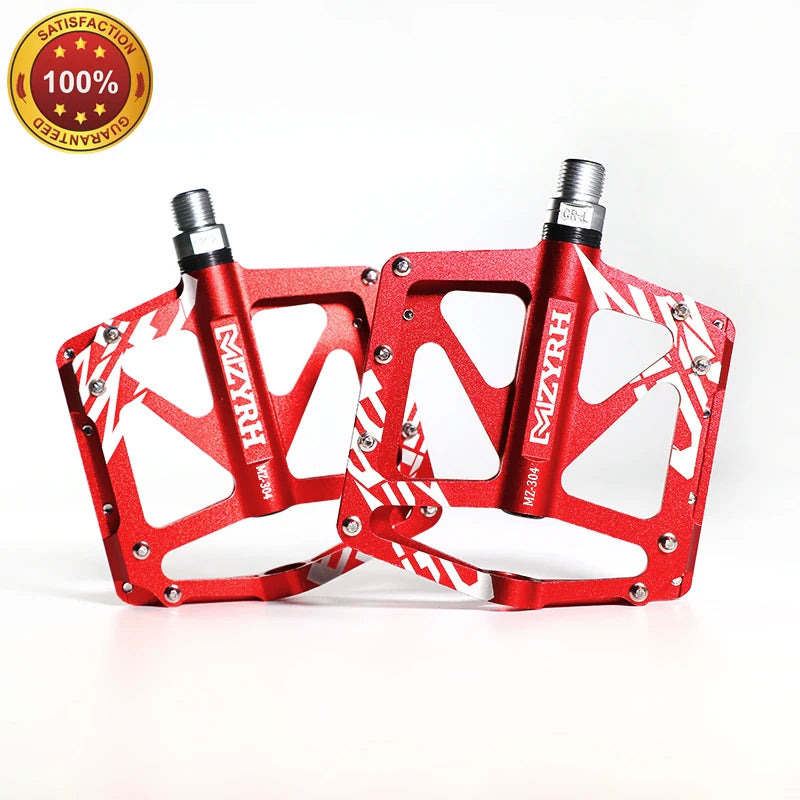 New Image Ultra Light Aluminum Alloy MTB Bicycle Pedals 3 Bearings Cycling Pedals 9/16\" Sealed Bearing for Electric Scooters