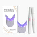 Wholesale Teeth Whitening Kit with Wireless Rechargeable LED Light and Dental Gel Pen Customizable Private Logo