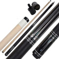 Cueelf Linen Grip Cue  American Style 1/2 Stainless Steel Joint Maple Wood Pool Cue Stick for Billiard Sport