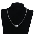 Zhuji 2023 New Design Natural White 16mm Round Freshwater Pearl Jewellery Pendant Necklaces