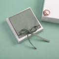 8x8cm Light Green Chic Jewelry Pouches with Rope Bottom New Packaging for Party Gift Storage Bag