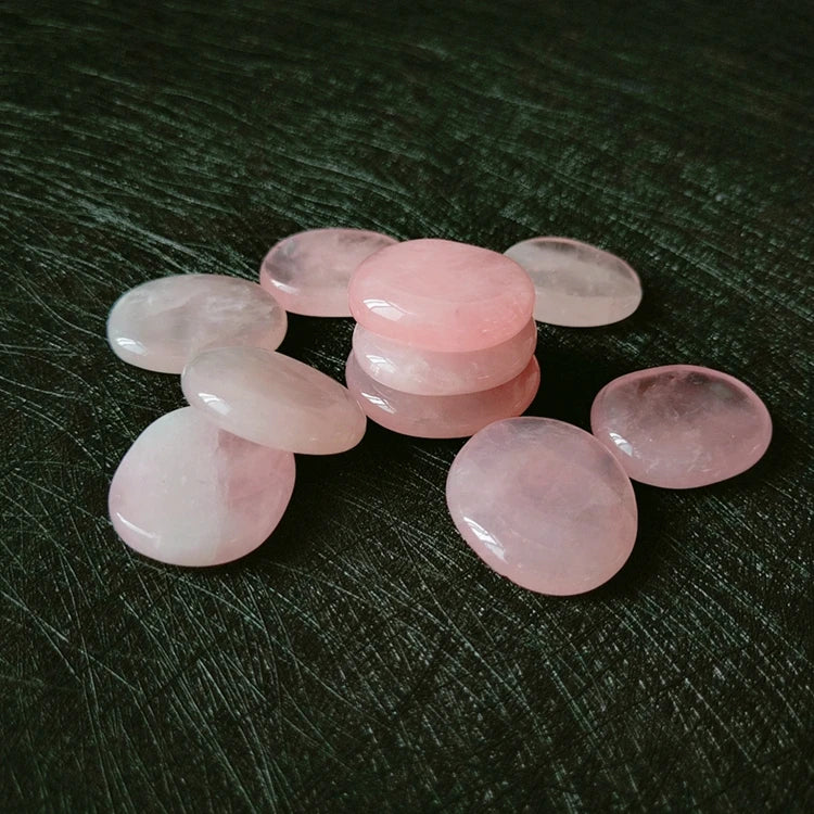 Factory Direct Price Ocean jasper Rose Quartz Palm Stone Labradorite Crystal Stones