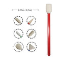 JEJOR Supplier Micro Swabs Stick Lint-Free Cleanroom Polyester Cleaning Foam Swab