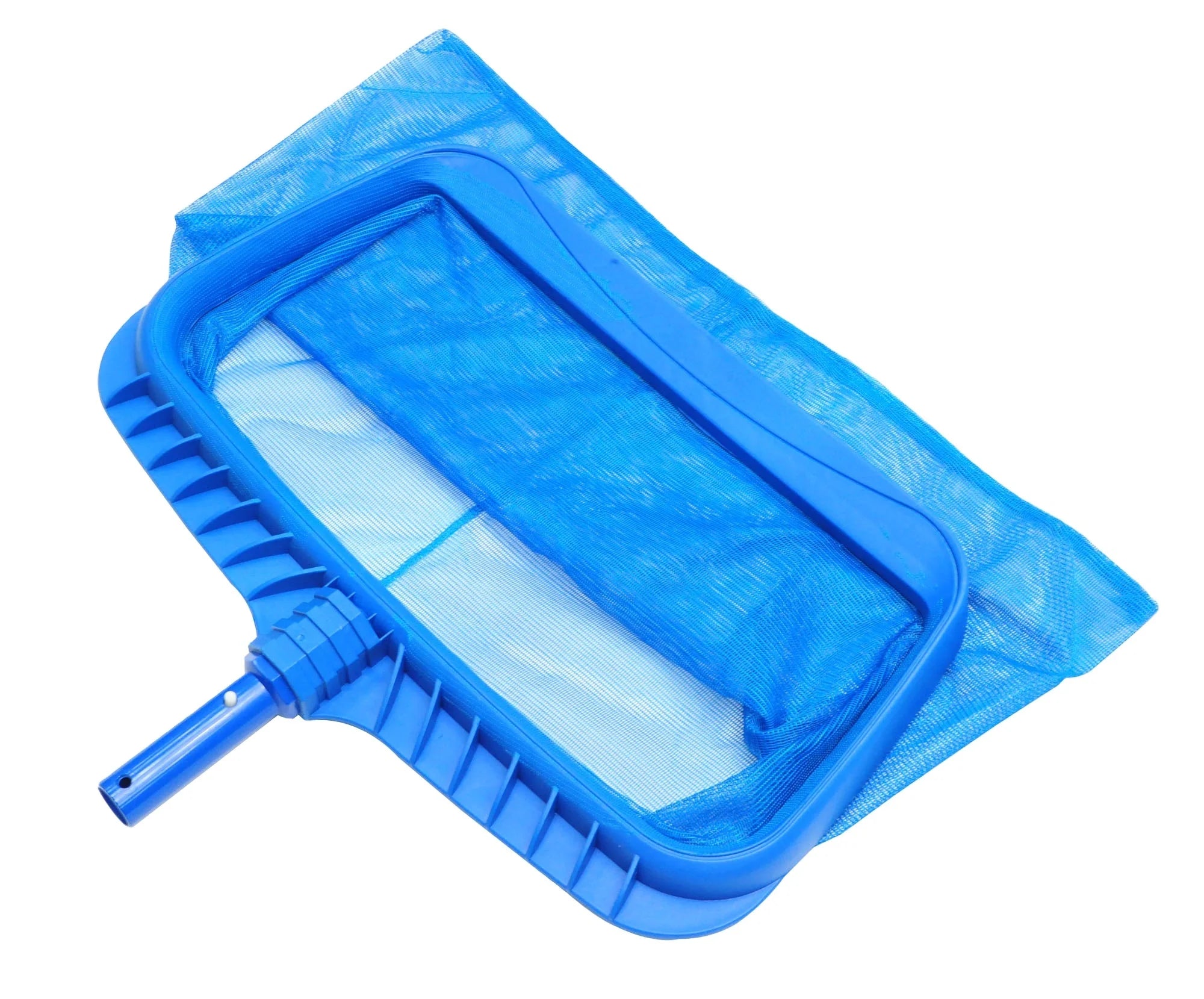 Deluxe Durable Heavy Duty Leaf Rake Skimmer with Long Wearing Screen Mesh for Swimming Pool