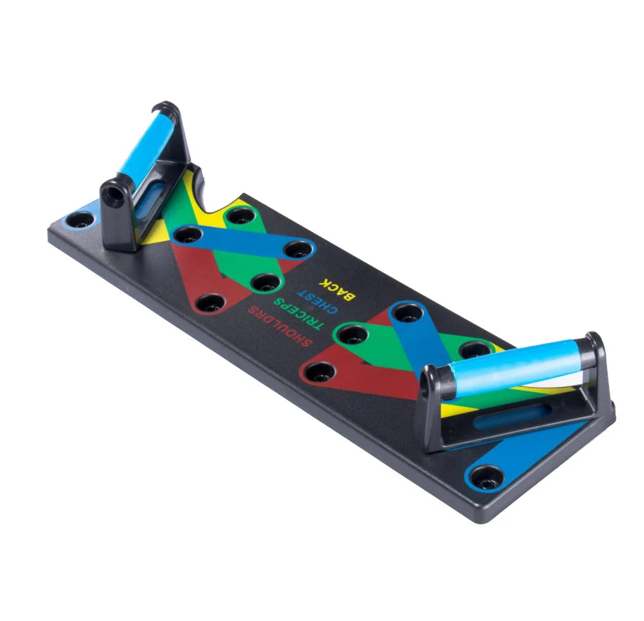Wholesale Indoor Gym Equipment Sit up Multi-function Bar Set Sport Power Ab Wheel & Push up Board 9in1 Push-up Board Stand