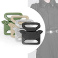 Low Price Cross Bag Metal Buckle 16mm Metal Quick Release Buckle Wth Engraved logo Metal Clasp Release Buckle