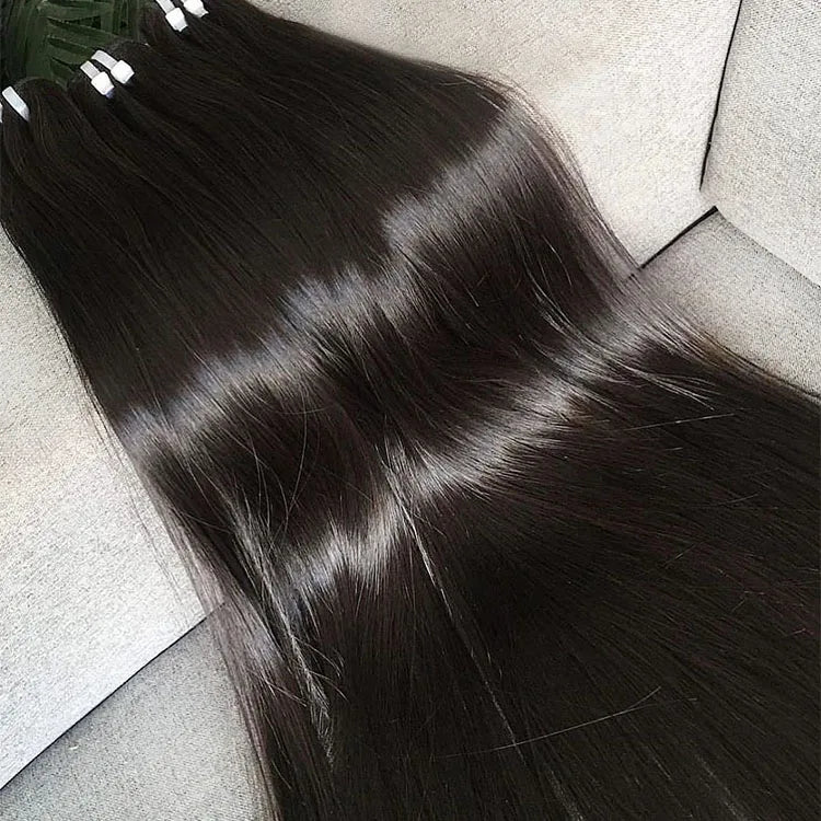 Unprocessed Single Donor Human Hair Bone Straight Cambodian Raw Hair Best Selling Beauty Products