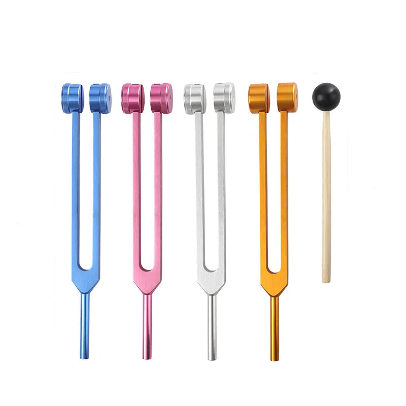128HZ Ear-picking Vibrator Tuning Fork Large Tuning Fork Ear Ringing Ear-picking Tool Set Large Tuning Fork 128HZ