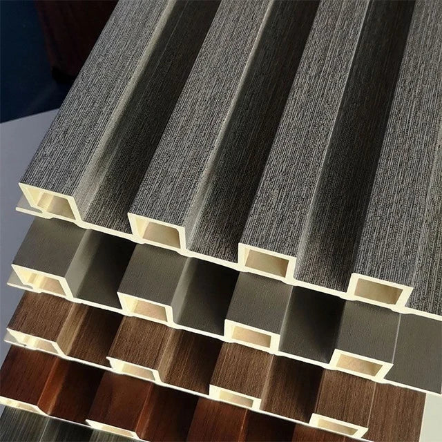 3d Interior Bamboo Fiber Pvc Custom Residential Office Decoration Wood Grain Environmental Decoration Wood Plastic Wallboard