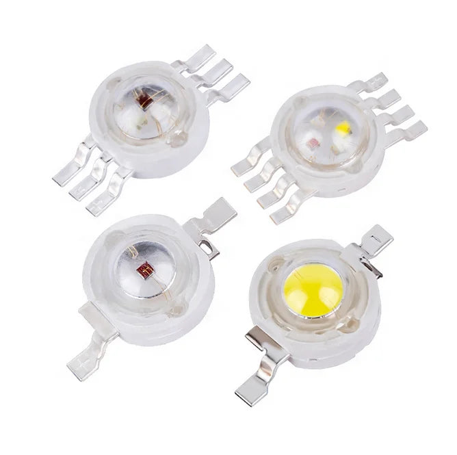 Red Green White Blue Rgb UV 365nm 395nm 660nm Ir 850nm 940nm Epistar Chip 1w 3w 5w LED 3 Watt High Power Led Diode