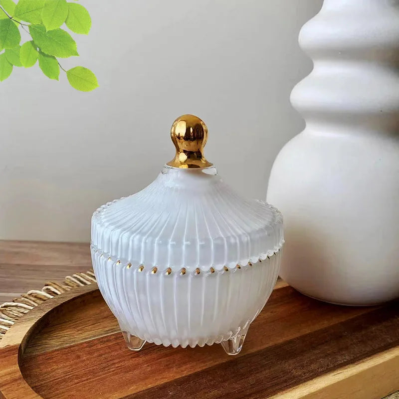 Wholesale GAOSI Luxury Empty Glass Candle Stand with Lids Gift Box 150ml Capacity Customized Color for Weddings & Christmas