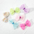 Sequins Cute Alligator Party Pretty Children Hairpins Girls Colorful Hair Bow Hair Clips