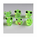 Luminous Frogs Mini Figurine Micro Landscape Decoration Cute Frog Fairy Garden Miniatures Home Decoration Accessories