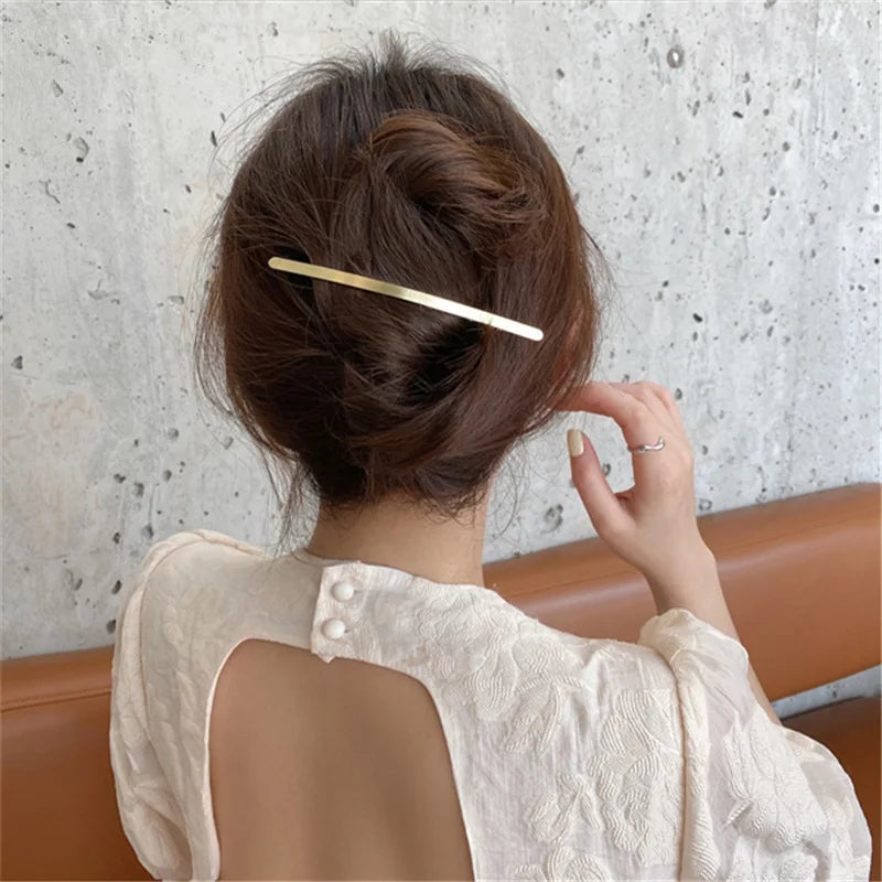 Daily Use Simple Metal Hair Accessories Hair Clips for Women Hair Decoration