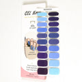 Huizi Factory Supplier Hot Sales New Designs Custom Gel Nail Polish Sticker Wraps