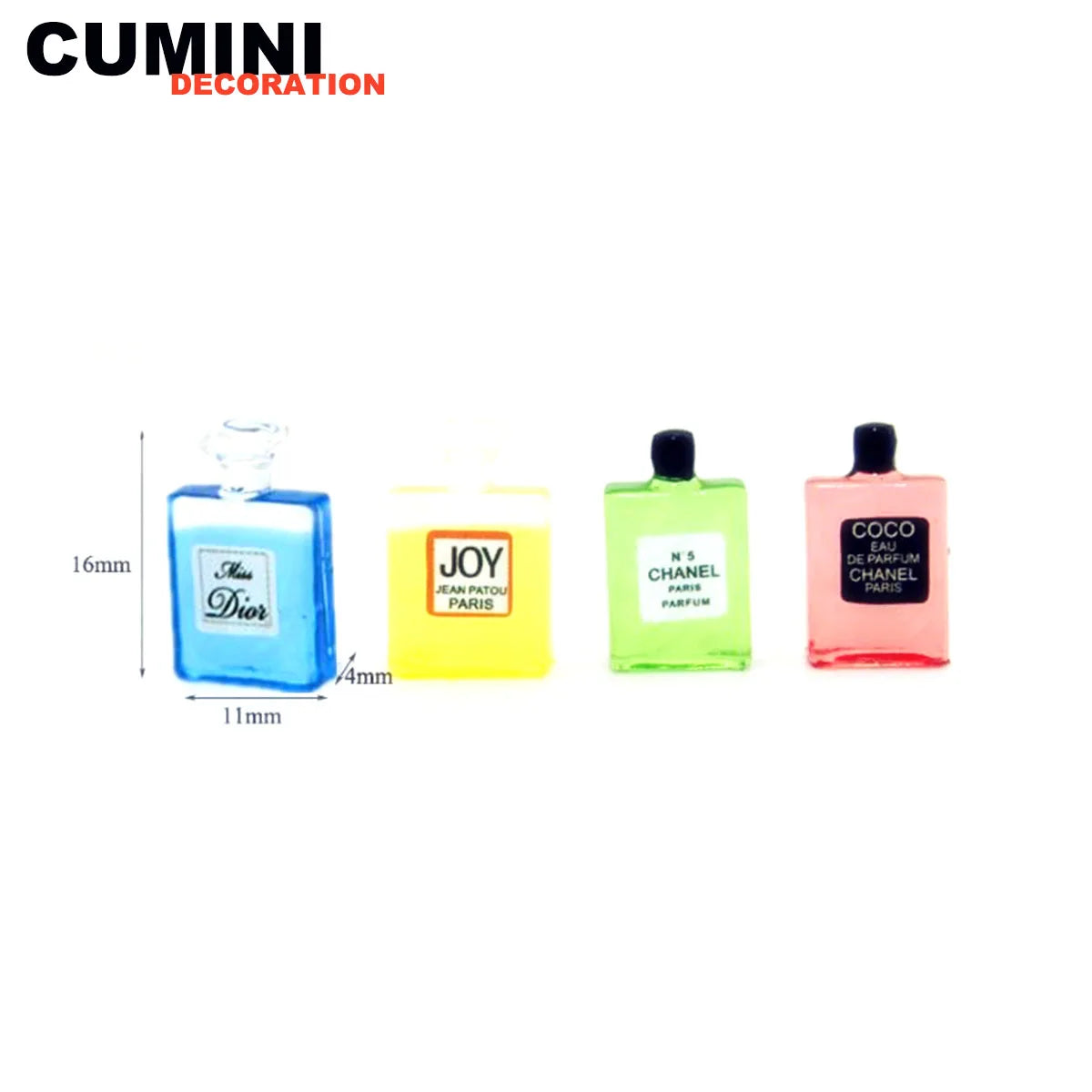 Random Miniature Dollhouse Perfume Scent Bottle Room Home Decor Model