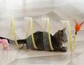 New Design S Model Cat Toy Foldable Plastic Eco-Friendly Cloth Cat Tunnel Self-Interactive Fun Teaser for Pets and Dogs