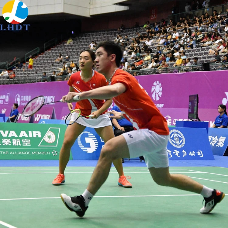 LHDT Interlocking Outdoor Badminton Flooring and Mini Tennis Mat