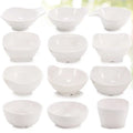 China Manufacturer White Soup Rice Fruit Cereal Melamine Bowls Sauce Small Bowl