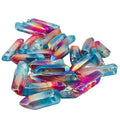 HZ Wholesale rainbow Aura Crystal Quartz Wand Pendant Point for Sale