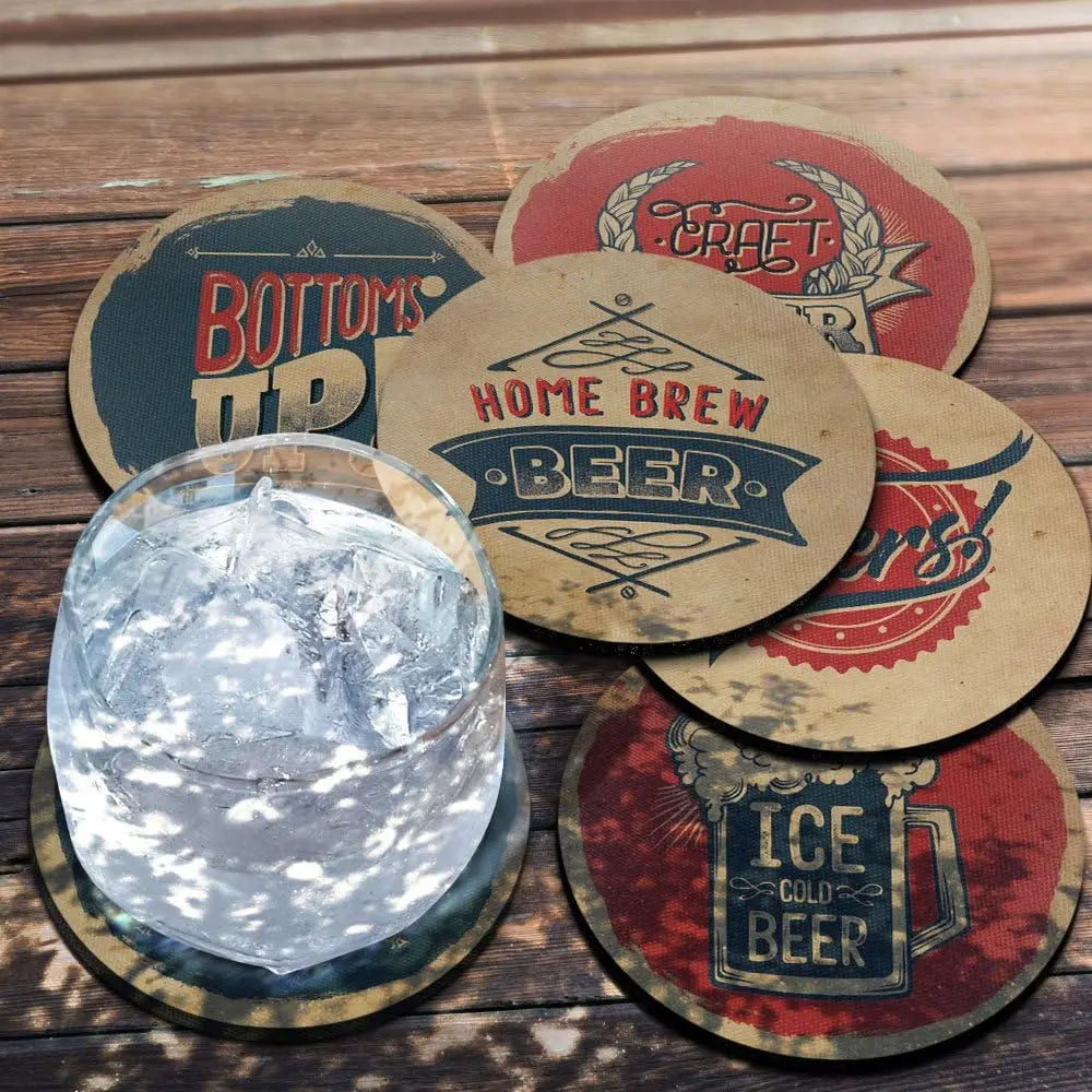 Personalised Paper Drinks Coasters with Lace Disposable Coasters Paper Tissue Paper Coaster for Bars