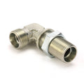 6C9-LN Male Metric High Pressure Hydraulic Bulkhead Light Fittings with Nut Elbows Carbon Steel Pipe Fitting Adapter
